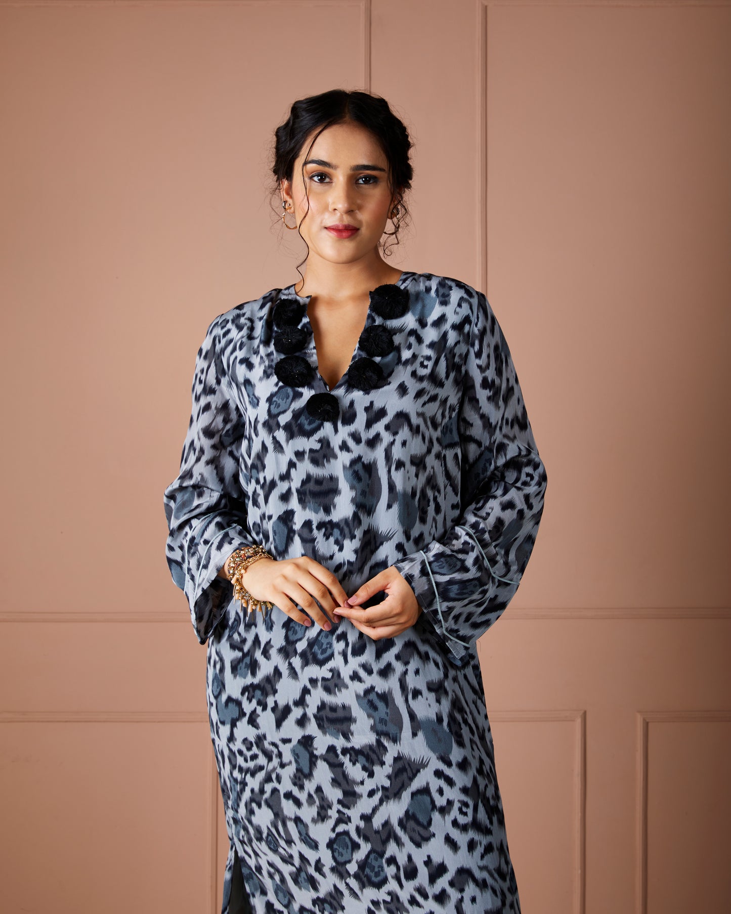 Midnight Panther Kaftan