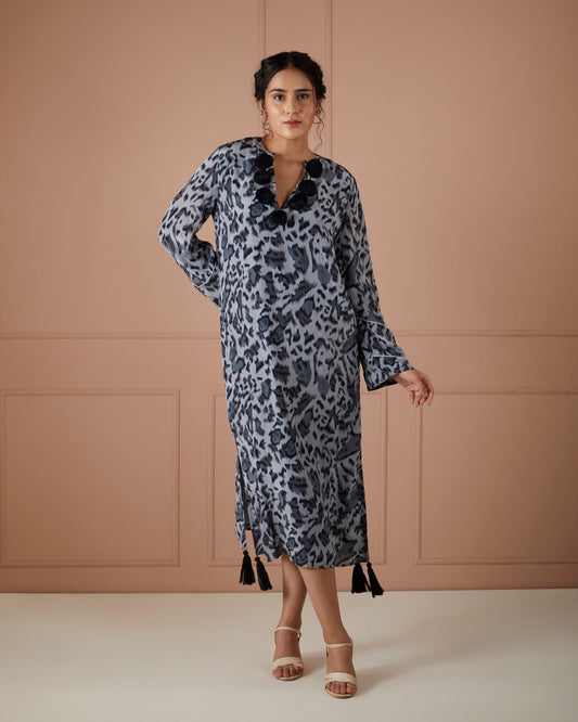 Midnight Panther Kaftan